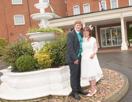 Wedding at the Holiday Inn Corby (Picture from a real bride)