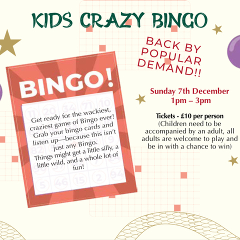 Kids Crazy Bingo!