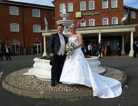 Wedding at the Holiday Inn Corby (Picture from a real bride)