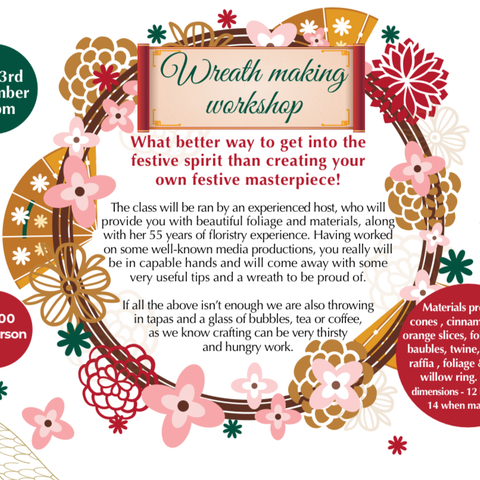 Wreath making workshop
